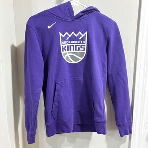 Nike Purple Sacramento Kings Youth Medium Hoodie